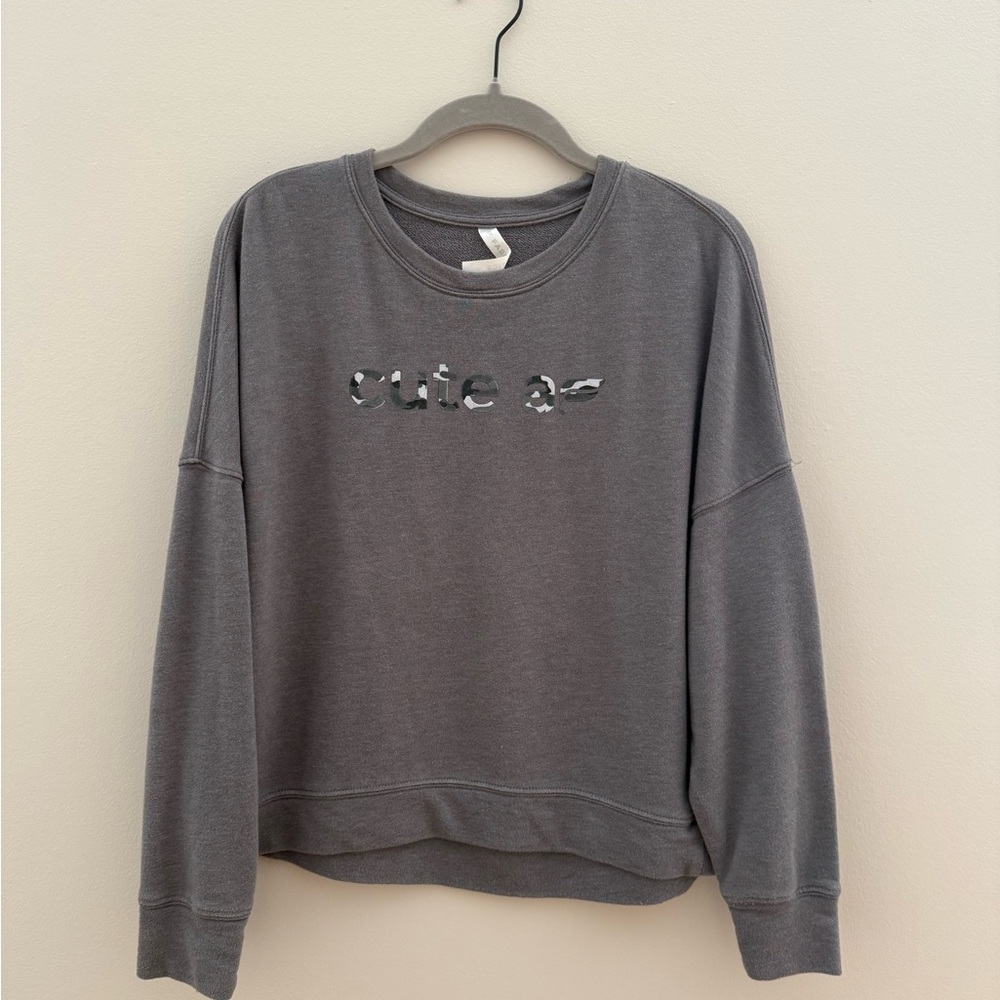 Fabletics Gray Women's Sweatshirt